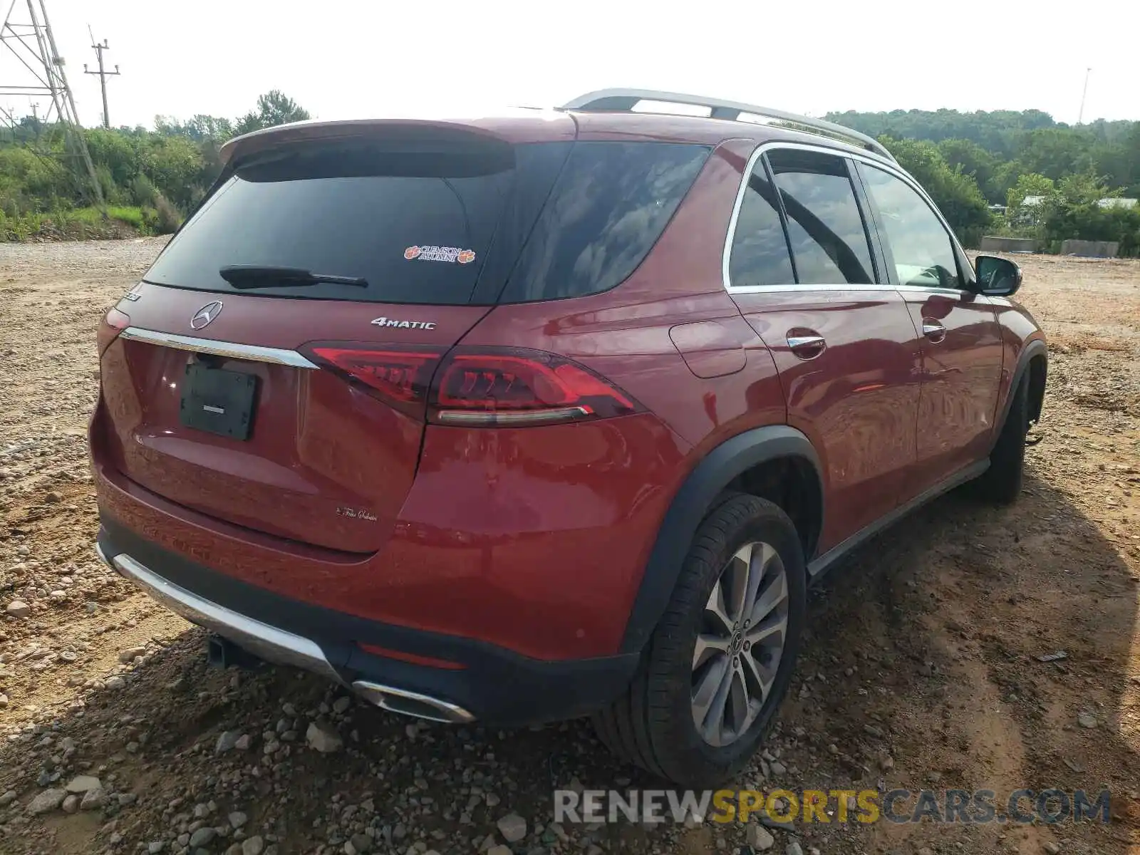 4 Photograph of a damaged car 4JGFB4KB0LA050384 MERCEDES-BENZ GLE-CLASS 2020