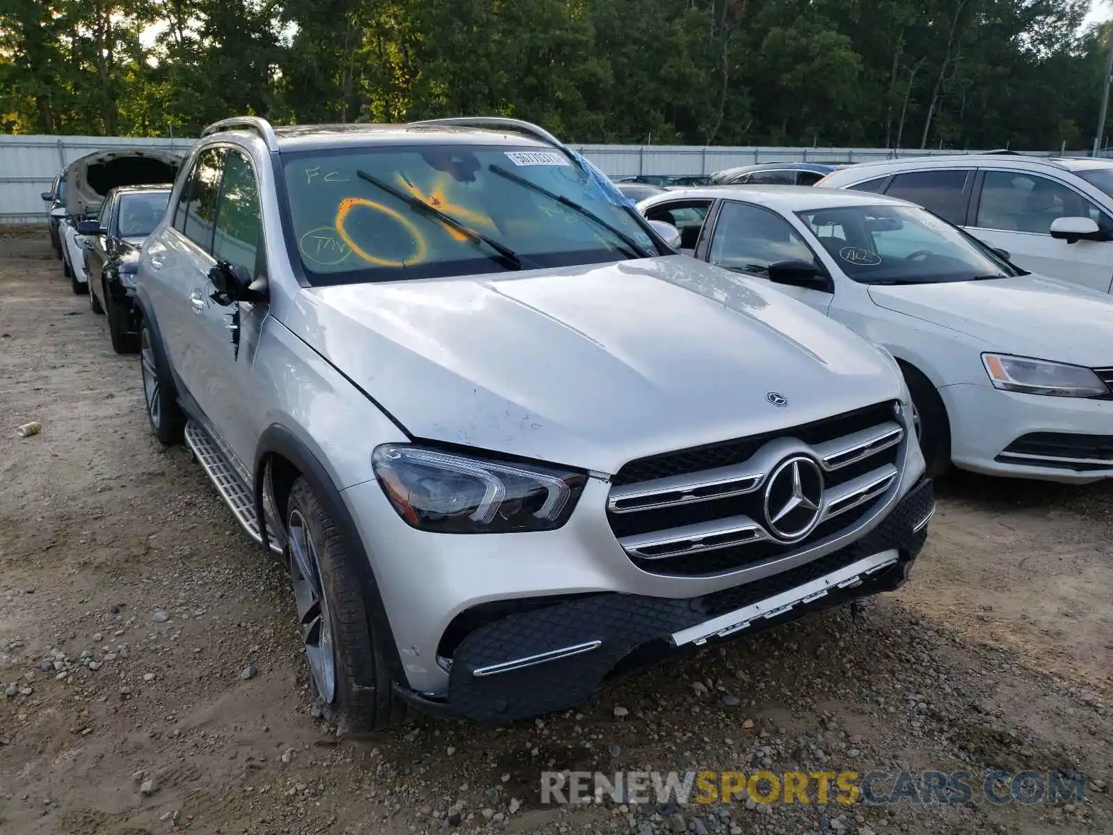 1 Photograph of a damaged car 4JGFB4KB0LA072496 MERCEDES-BENZ GLE-CLASS 2020