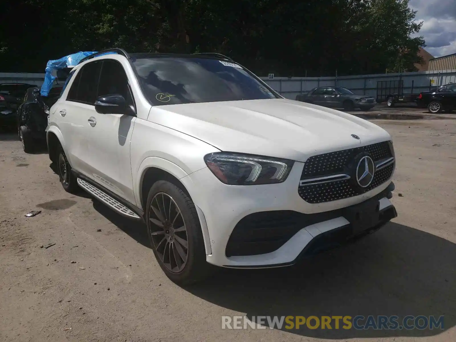 1 Photograph of a damaged car 4JGFB4KB0LA095597 MERCEDES-BENZ GLE-CLASS 2020