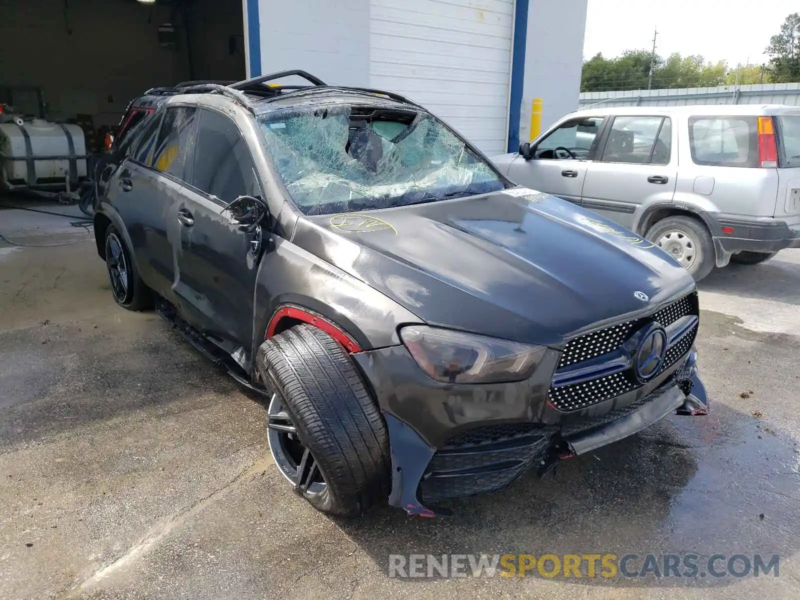 1 Photograph of a damaged car 4JGFB4KB0LA140053 MERCEDES-BENZ GLE-CLASS 2020