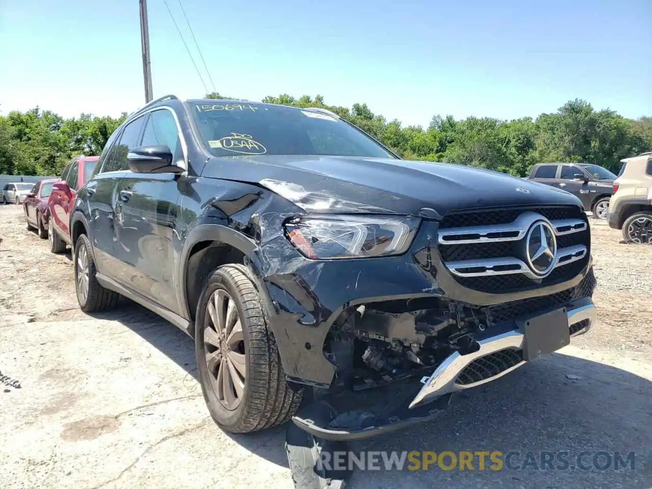 1 Photograph of a damaged car 4JGFB4KB0LA150694 MERCEDES-BENZ GLE-CLASS 2020