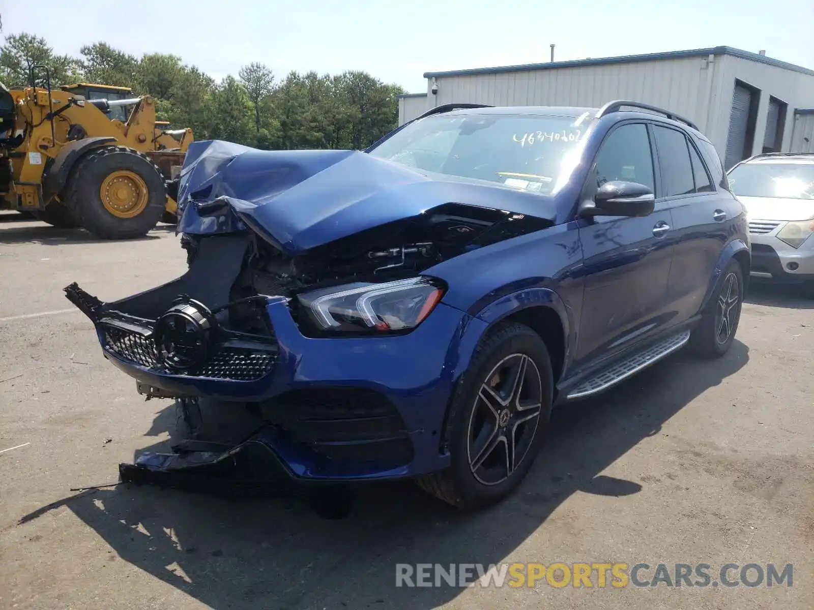 2 Photograph of a damaged car 4JGFB4KB0LA158651 MERCEDES-BENZ GLE-CLASS 2020