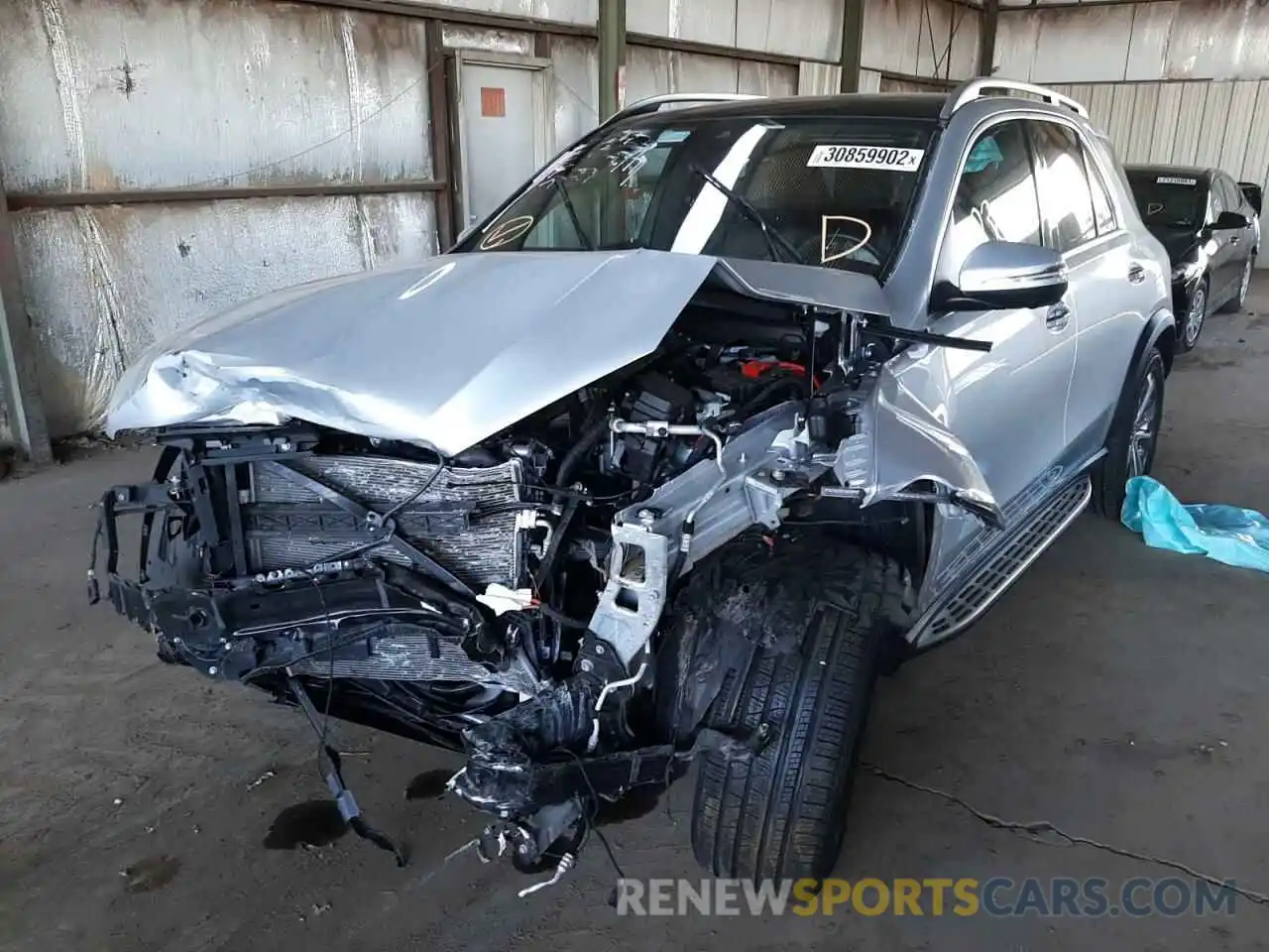 2 Photograph of a damaged car 4JGFB4KB0LA170766 MERCEDES-BENZ GLE-CLASS 2020