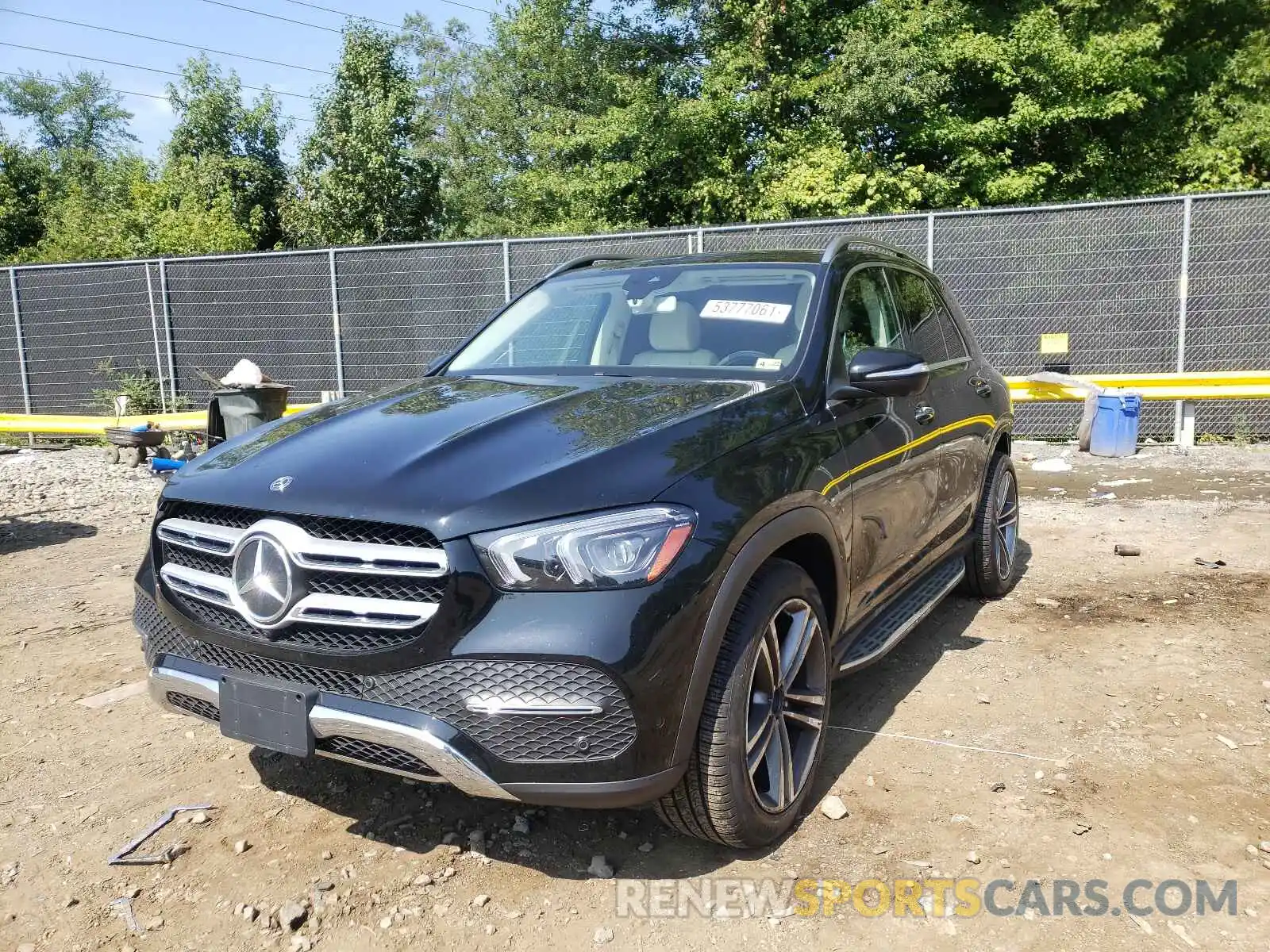 2 Photograph of a damaged car 4JGFB4KB0LA178916 MERCEDES-BENZ GLE-CLASS 2020