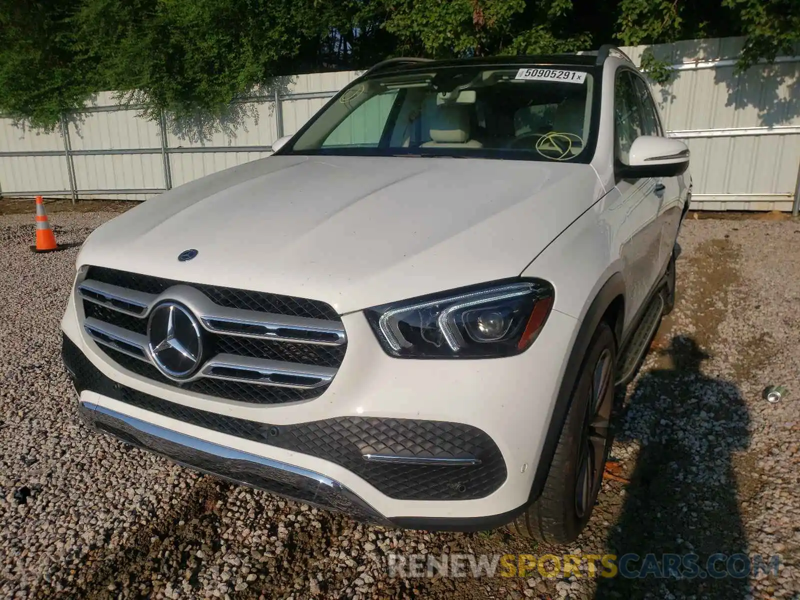 2 Photograph of a damaged car 4JGFB4KB0LA208044 MERCEDES-BENZ GLE-CLASS 2020