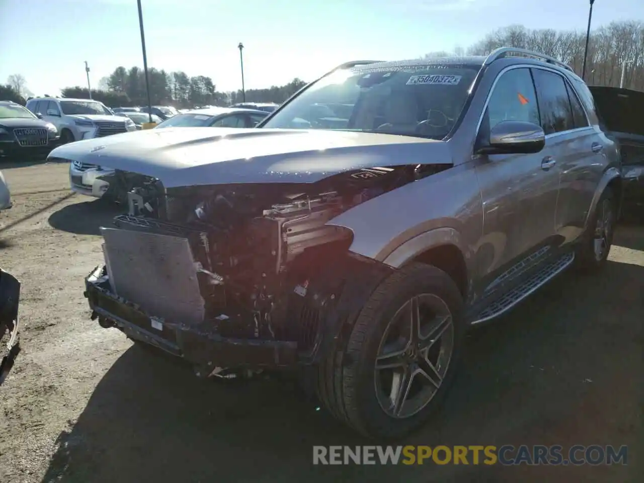 2 Photograph of a damaged car 4JGFB4KB0LA213213 MERCEDES-BENZ GLE-CLASS 2020