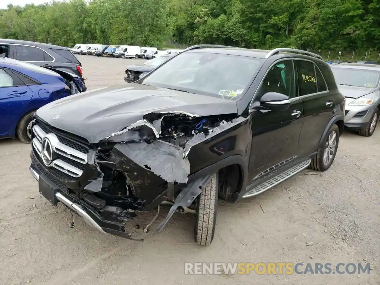 2 Photograph of a damaged car 4JGFB4KB0LA216175 MERCEDES-BENZ GLE-CLASS 2020