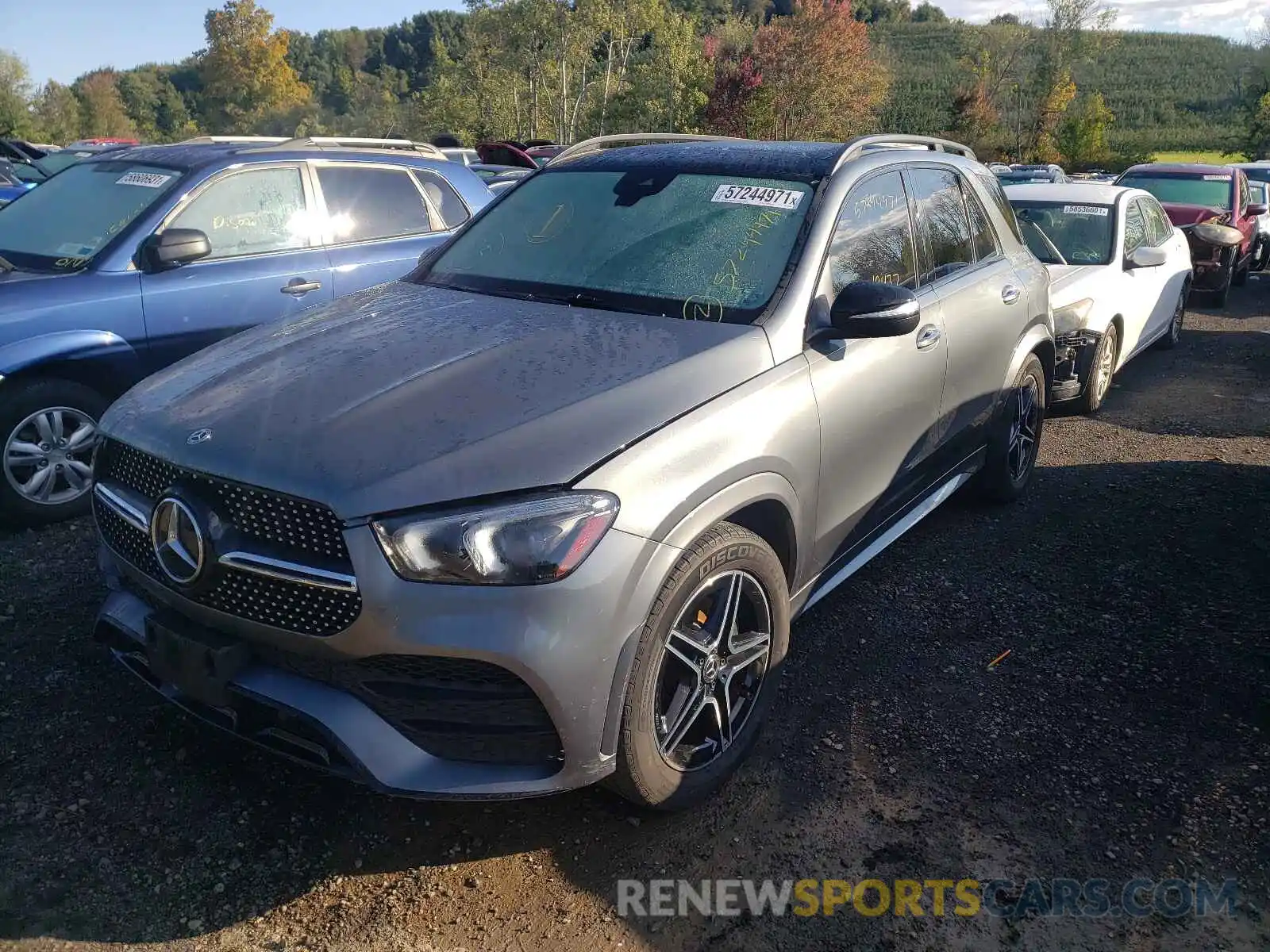 2 Photograph of a damaged car 4JGFB4KB1LA009259 MERCEDES-BENZ GLE-CLASS 2020