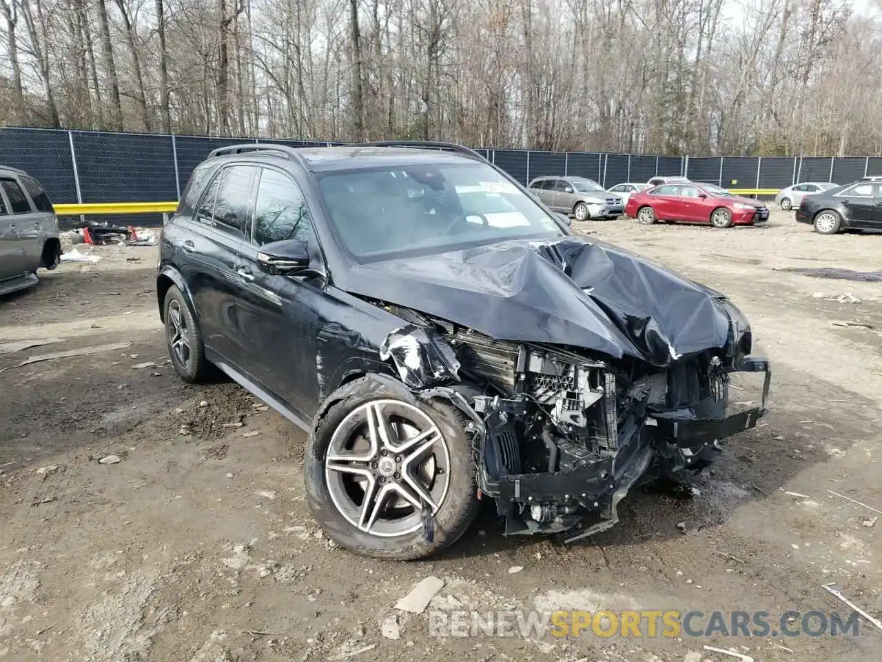 1 Photograph of a damaged car 4JGFB4KB1LA051883 MERCEDES-BENZ GLE-CLASS 2020