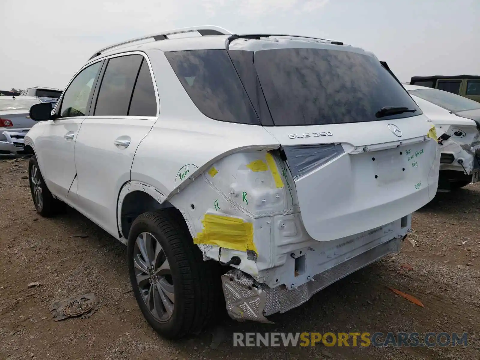 3 Photograph of a damaged car 4JGFB4KB1LA053360 MERCEDES-BENZ GLE-CLASS 2020