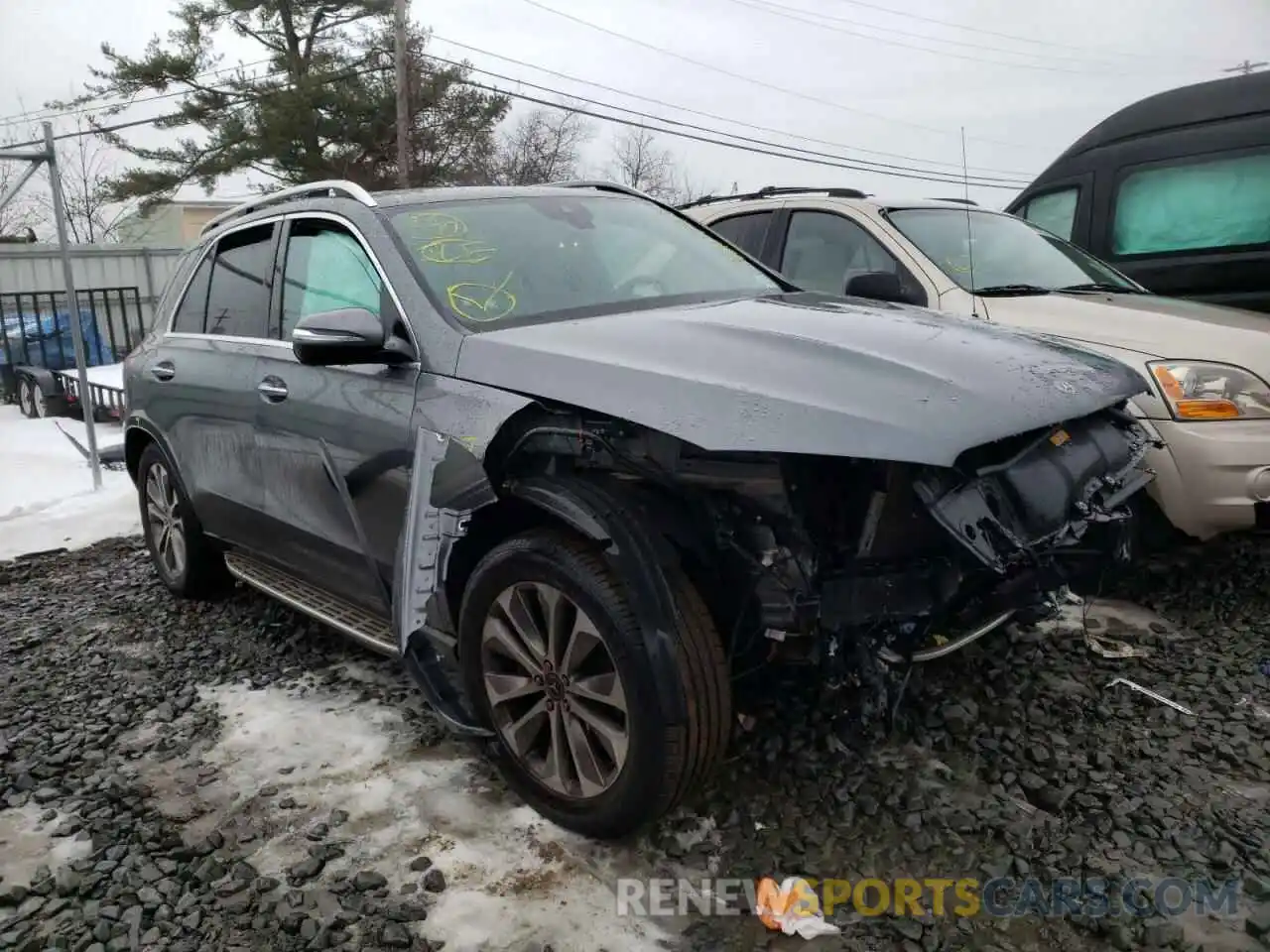 1 Photograph of a damaged car 4JGFB4KB1LA080879 MERCEDES-BENZ GLE-CLASS 2020