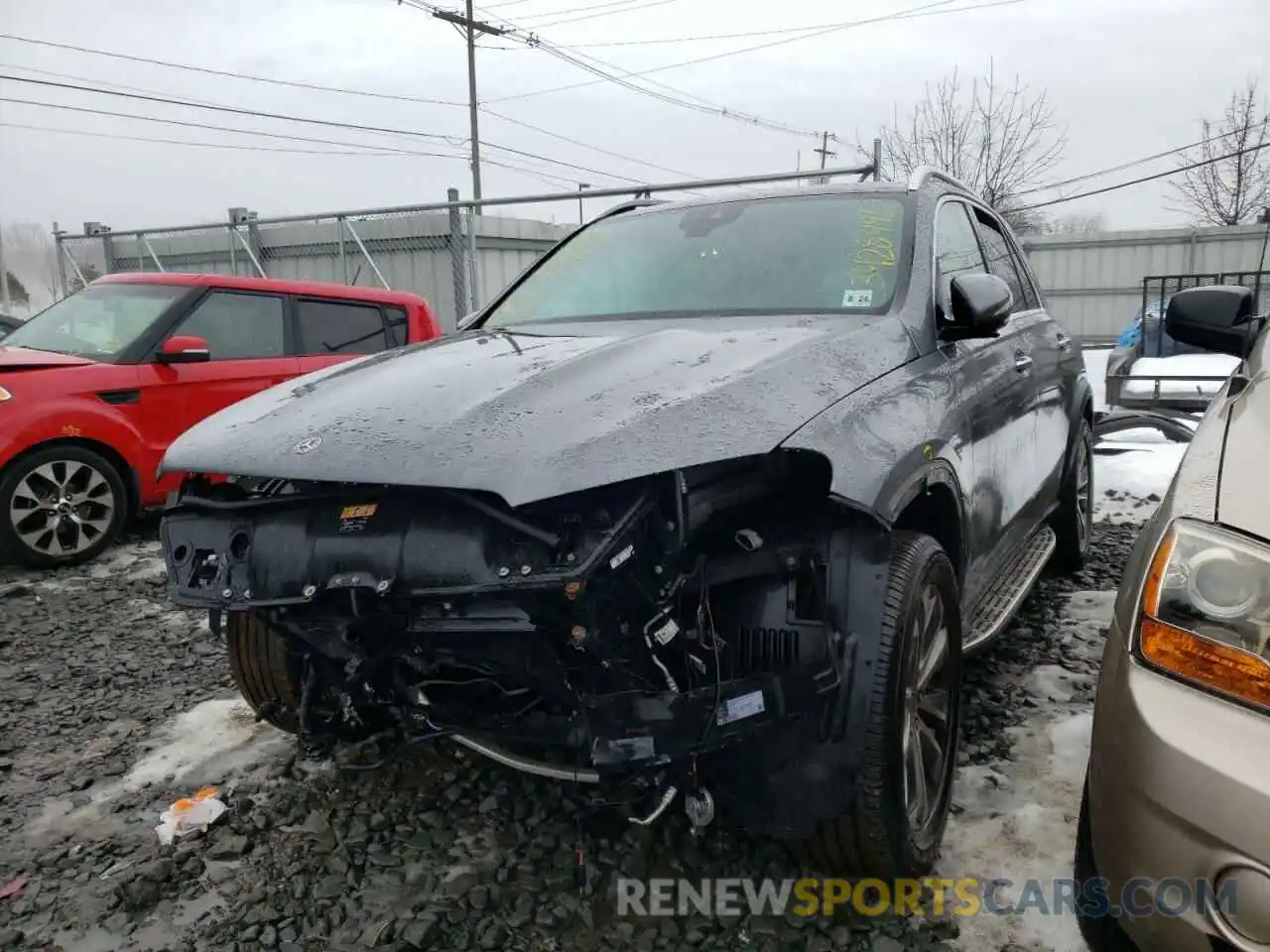 2 Photograph of a damaged car 4JGFB4KB1LA080879 MERCEDES-BENZ GLE-CLASS 2020