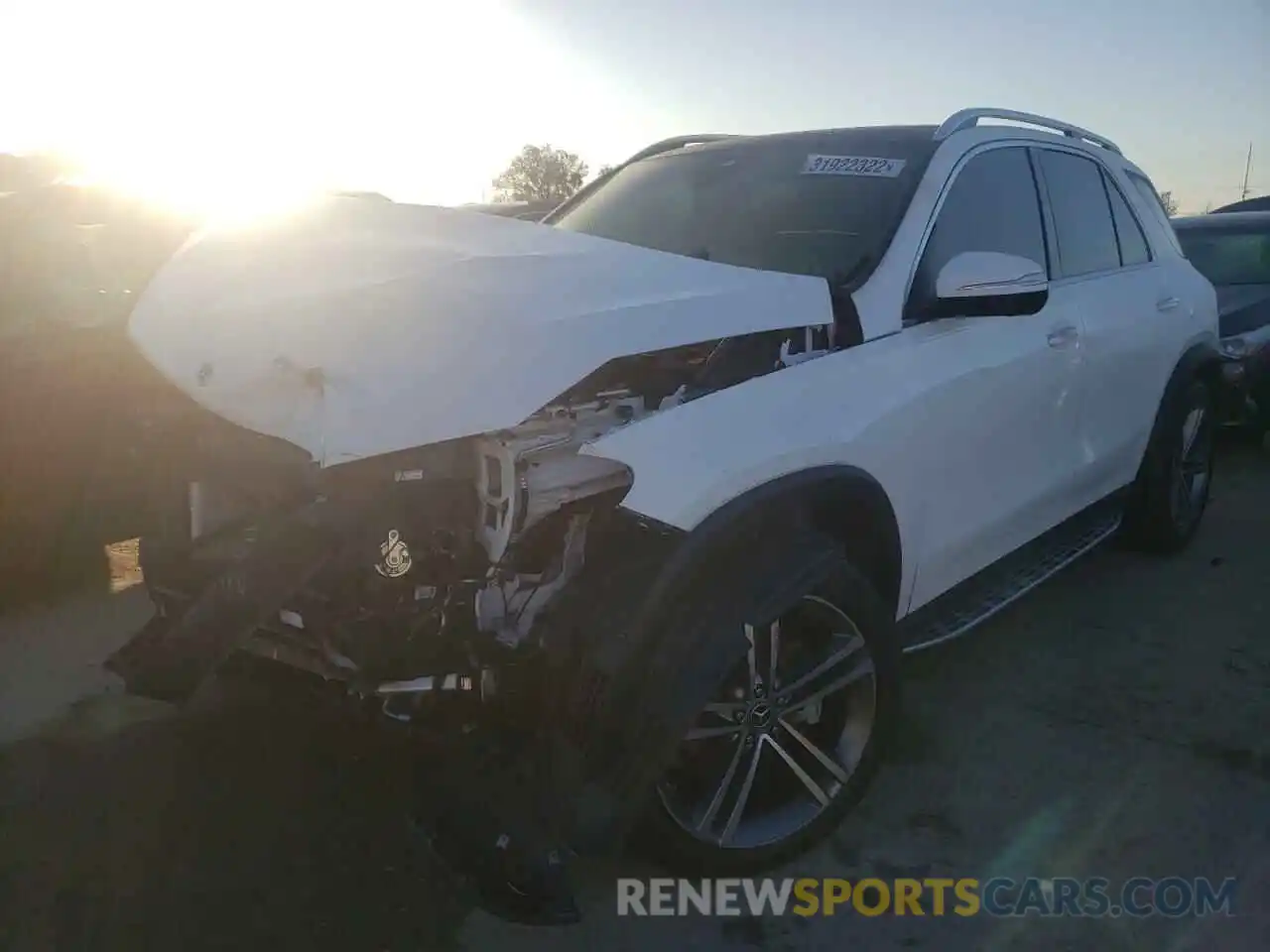 2 Photograph of a damaged car 4JGFB4KB1LA087105 MERCEDES-BENZ GLE-CLASS 2020