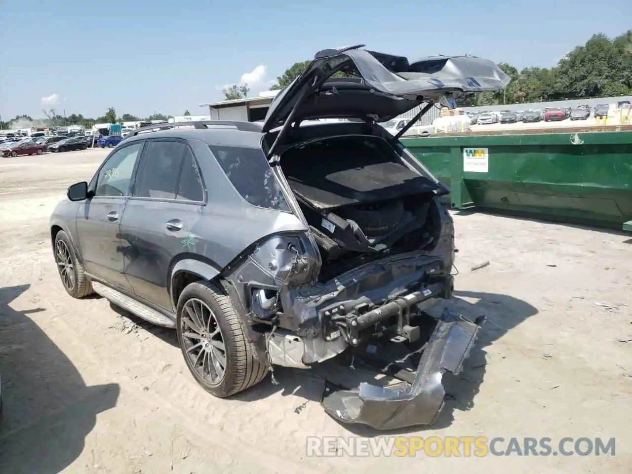 3 Photograph of a damaged car 4JGFB4KB1LA101231 MERCEDES-BENZ GLE-CLASS 2020