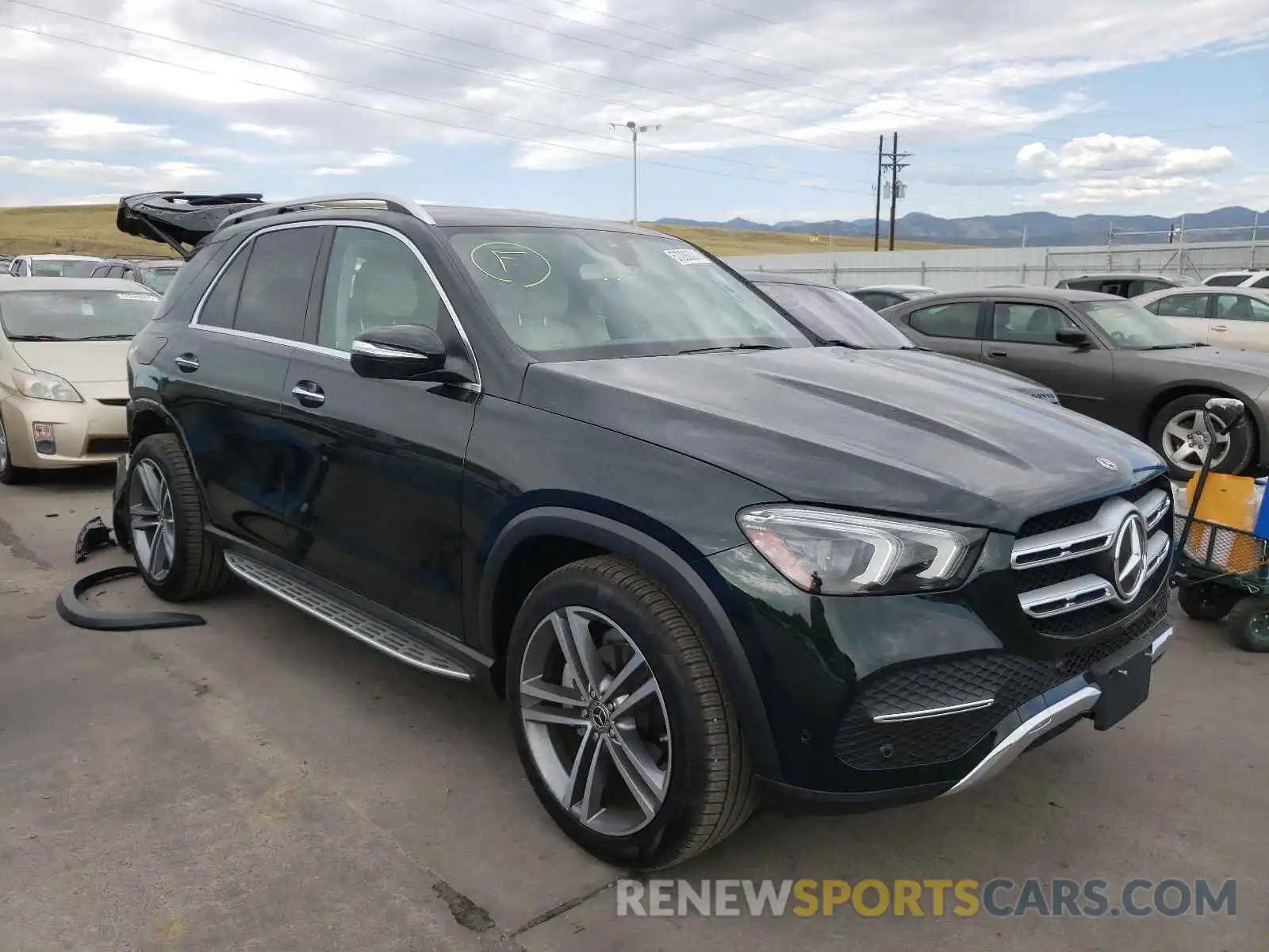 1 Photograph of a damaged car 4JGFB4KB1LA180223 MERCEDES-BENZ GLE-CLASS 2020