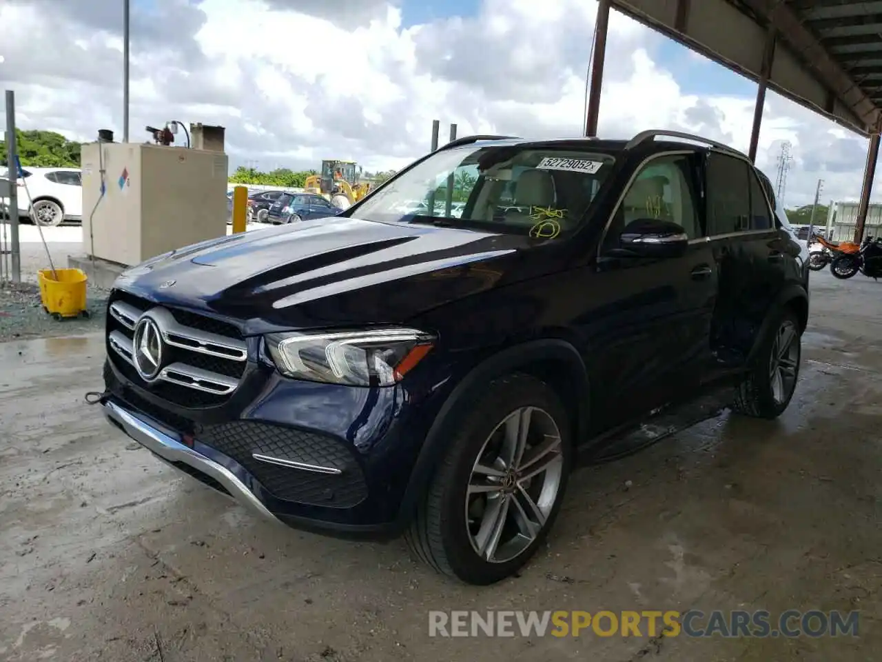 2 Photograph of a damaged car 4JGFB4KB1LA183719 MERCEDES-BENZ GLE-CLASS 2020