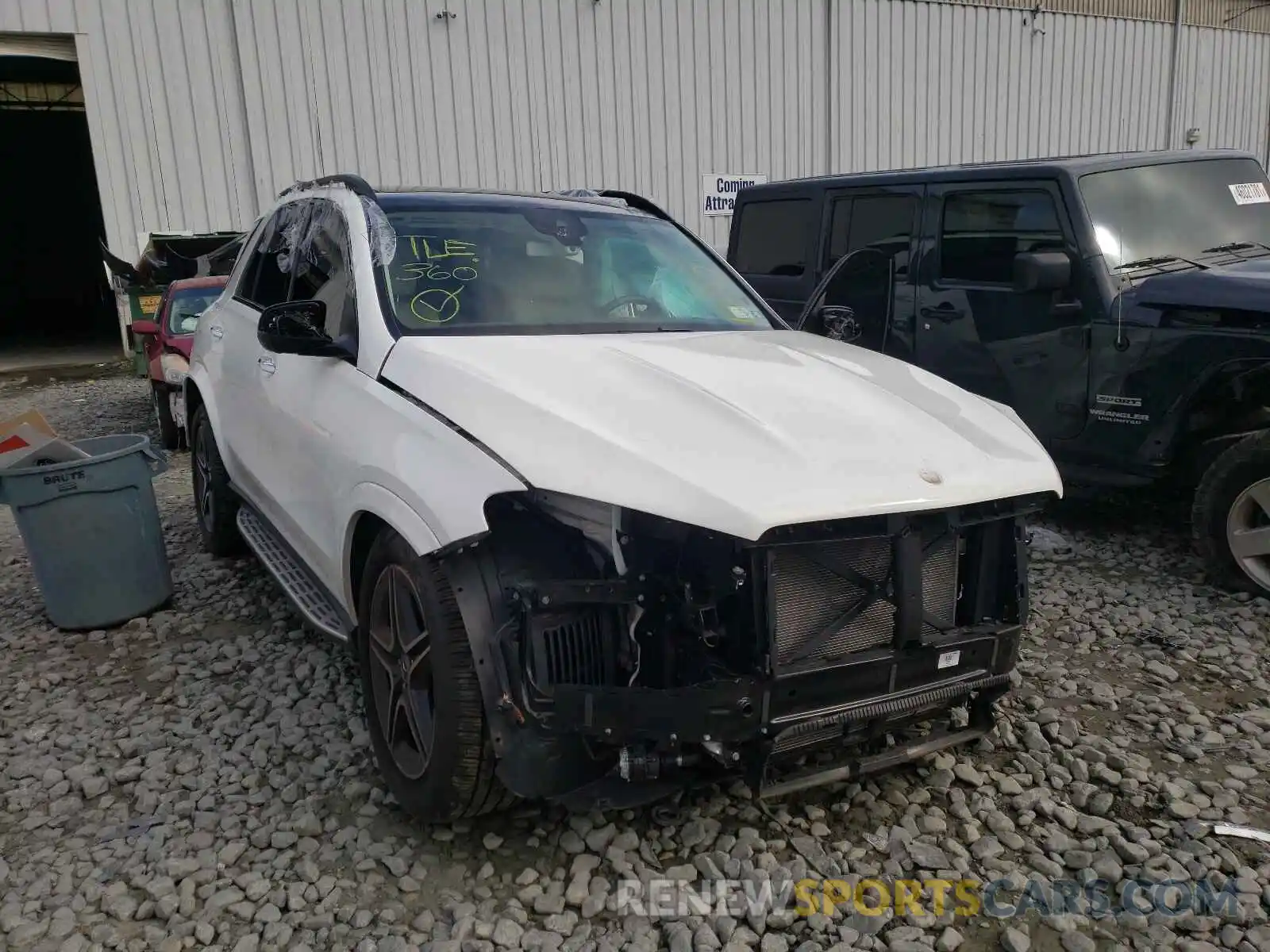 1 Photograph of a damaged car 4JGFB4KB1LA214385 MERCEDES-BENZ GLE-CLASS 2020