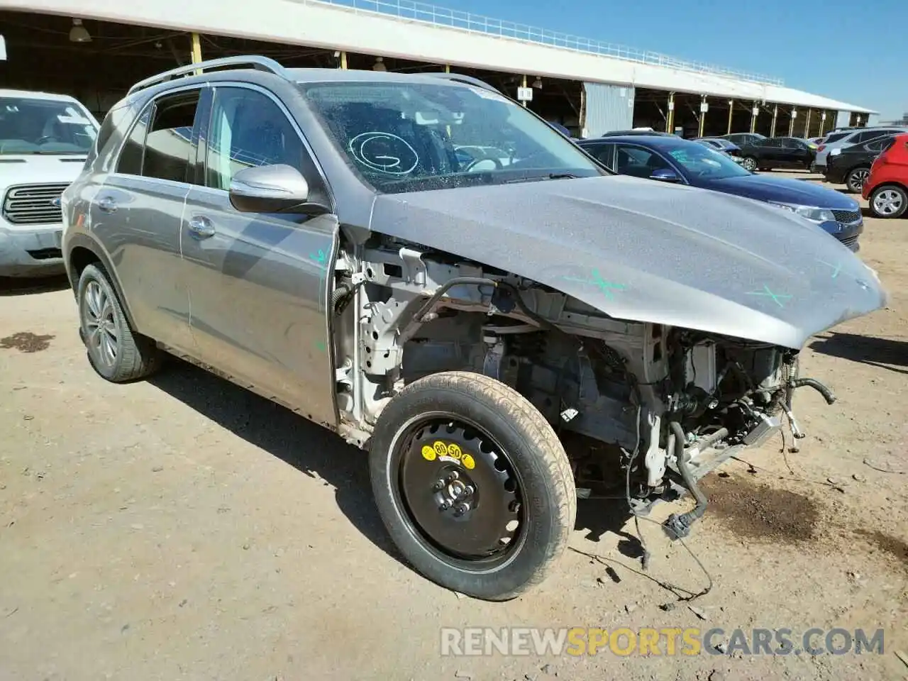 1 Photograph of a damaged car 4JGFB4KB2LA012848 MERCEDES-BENZ GLE-CLASS 2020