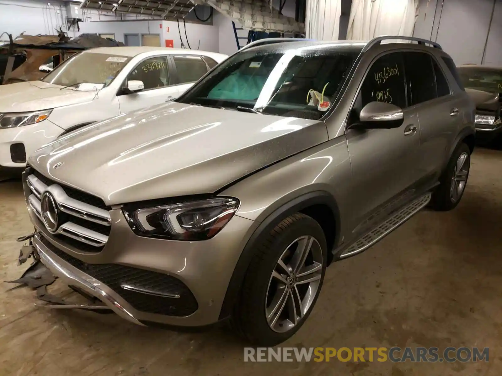 2 Photograph of a damaged car 4JGFB4KB2LA047552 MERCEDES-BENZ GLE-CLASS 2020