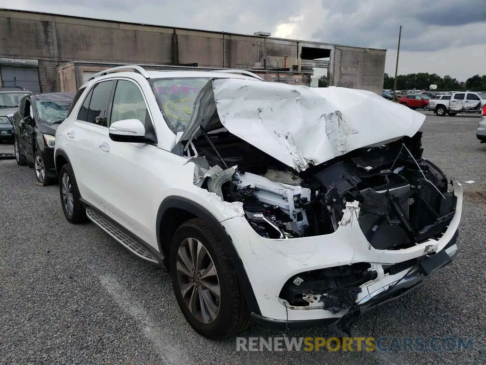 1 Photograph of a damaged car 4JGFB4KB2LA059572 MERCEDES-BENZ GLE-CLASS 2020