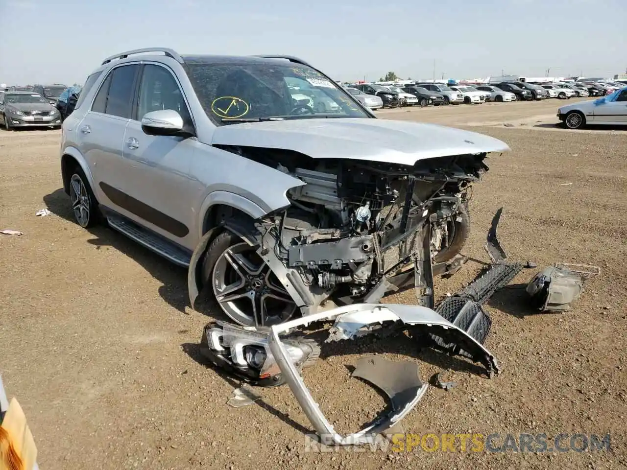 1 Photograph of a damaged car 4JGFB4KB2LA063895 MERCEDES-BENZ GLE-CLASS 2020