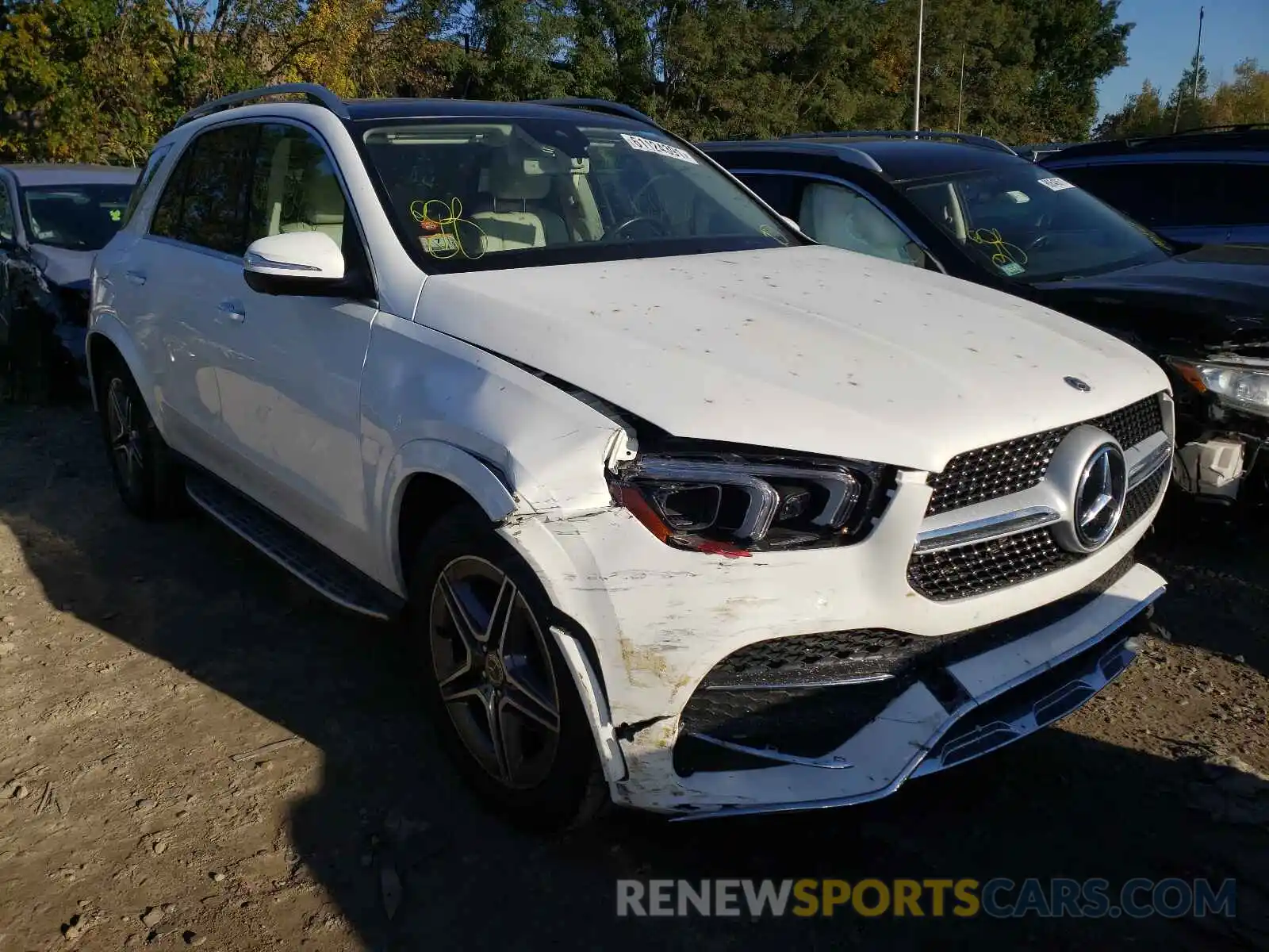 1 Photograph of a damaged car 4JGFB4KB2LA075304 MERCEDES-BENZ GLE-CLASS 2020