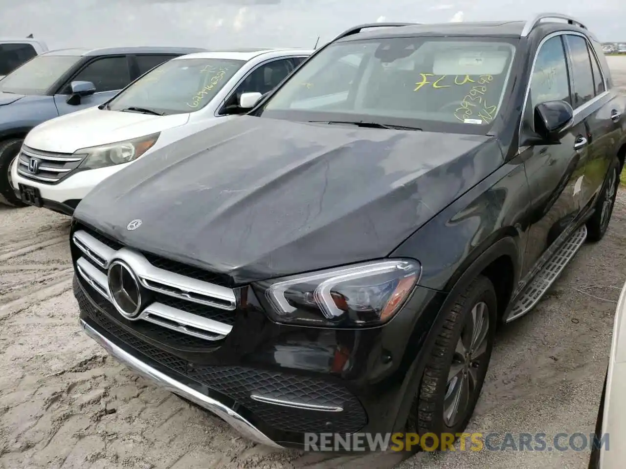 2 Photograph of a damaged car 4JGFB4KB2LA080552 MERCEDES-BENZ GLE-CLASS 2020