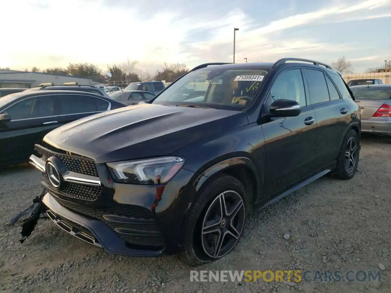 2 Photograph of a damaged car 4JGFB4KB3LA012194 MERCEDES-BENZ GLE-CLASS 2020