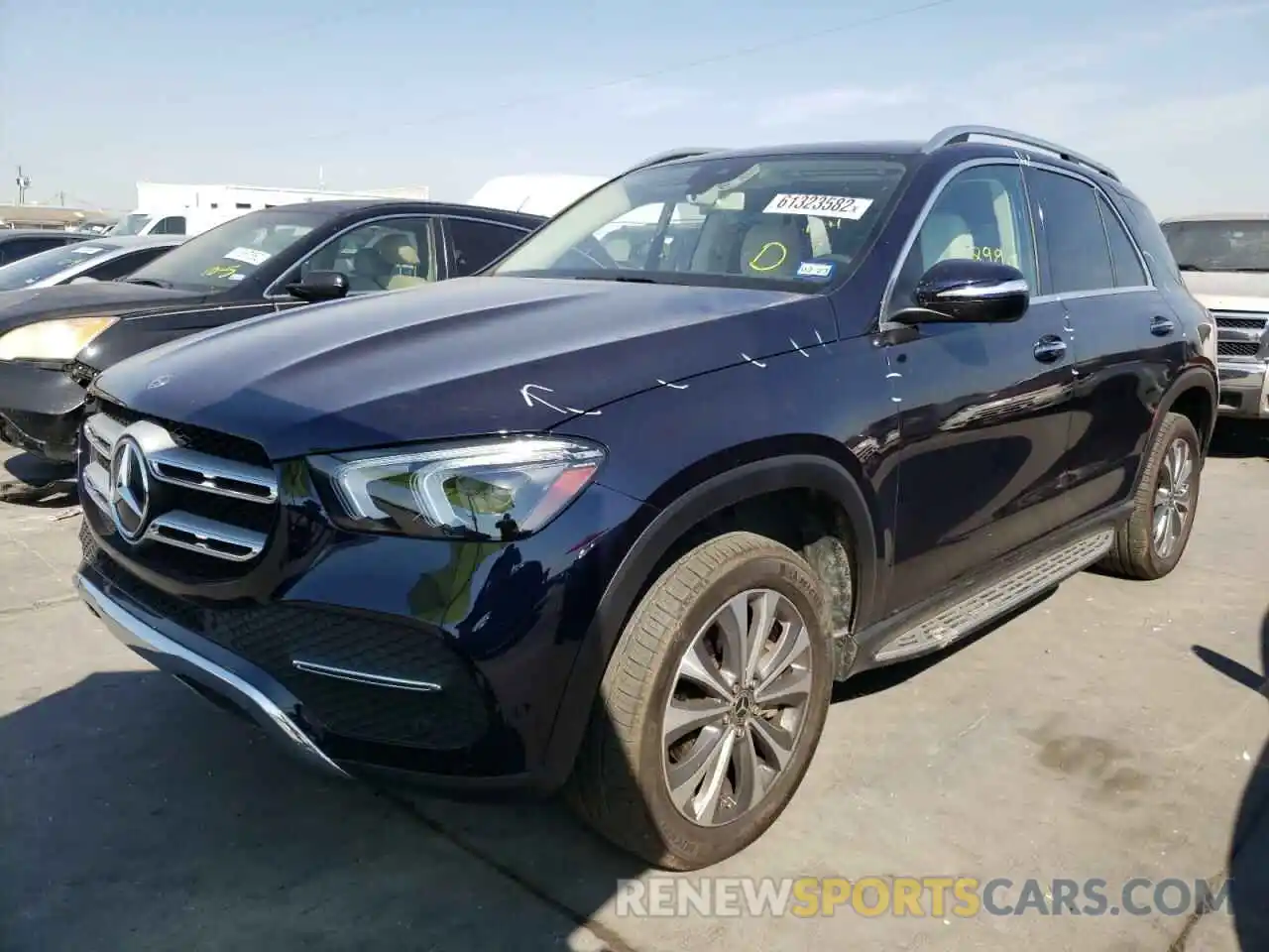 2 Photograph of a damaged car 4JGFB4KB3LA037077 MERCEDES-BENZ GLE-CLASS 2020