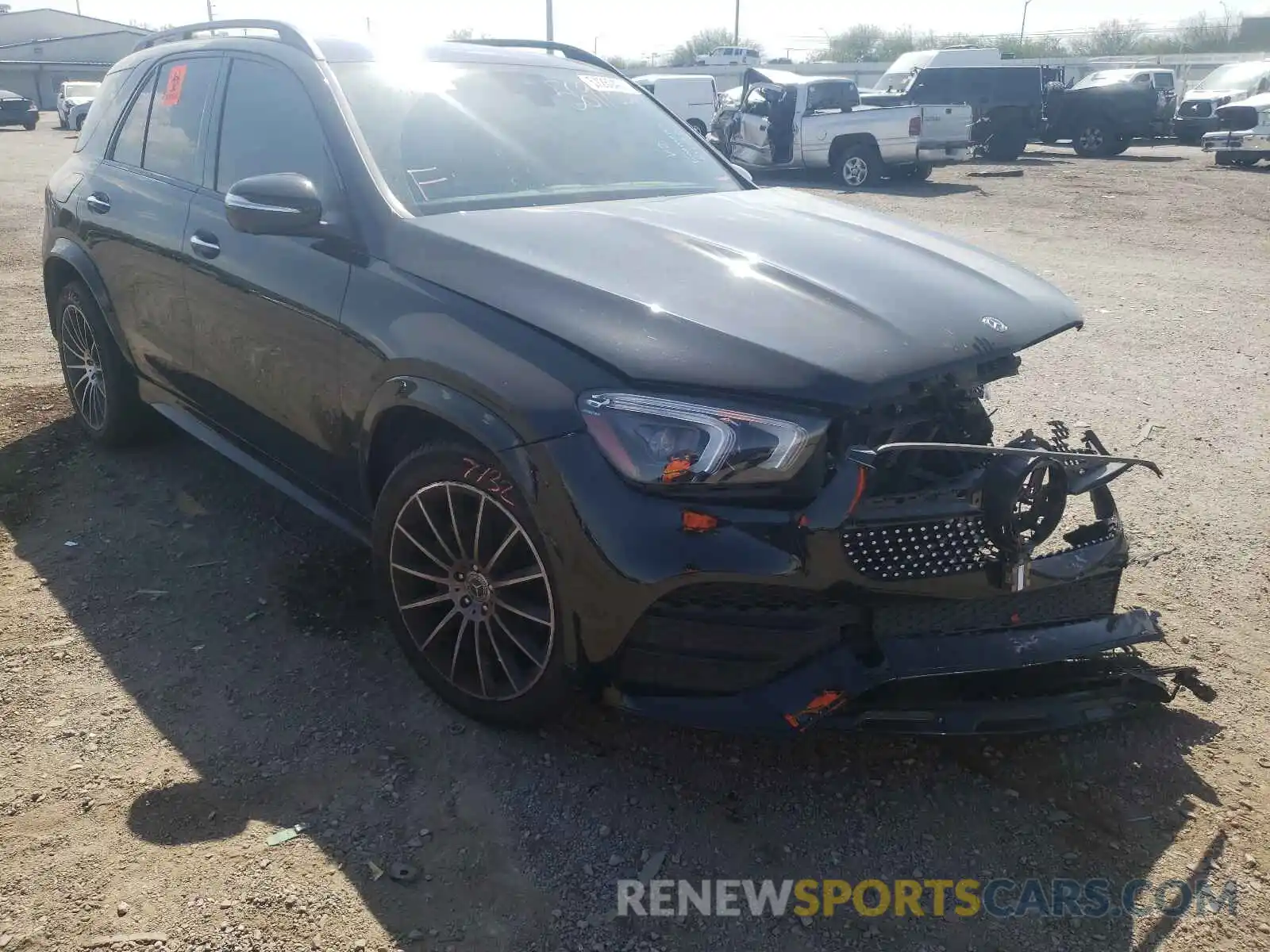 1 Photograph of a damaged car 4JGFB4KB3LA044837 MERCEDES-BENZ GLE-CLASS 2020