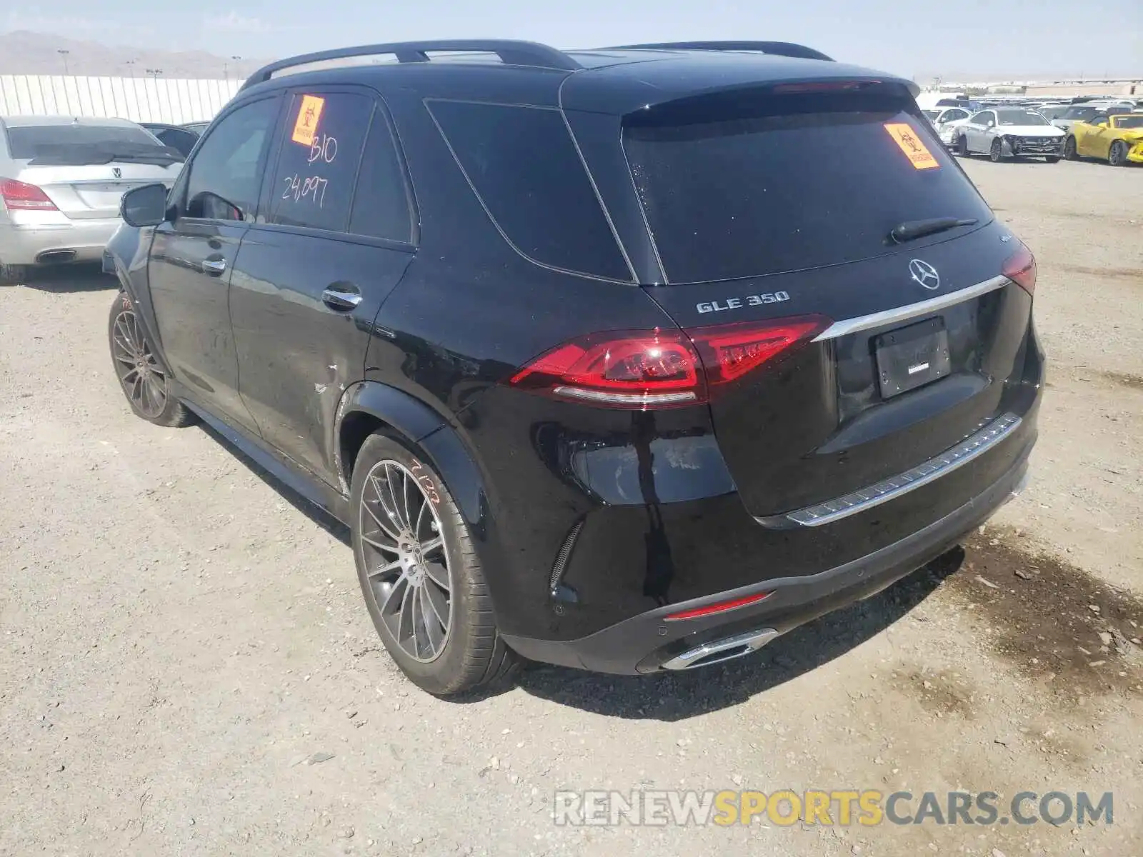 3 Photograph of a damaged car 4JGFB4KB3LA044837 MERCEDES-BENZ GLE-CLASS 2020