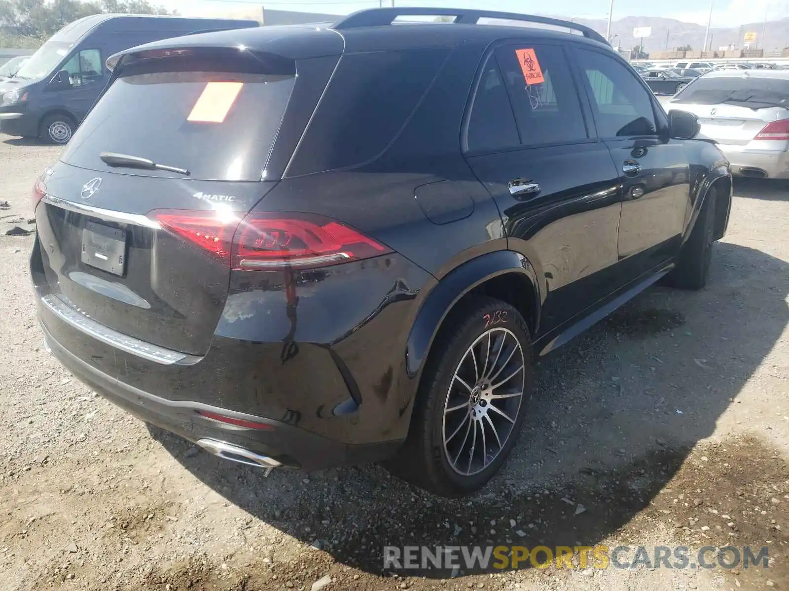 4 Photograph of a damaged car 4JGFB4KB3LA044837 MERCEDES-BENZ GLE-CLASS 2020