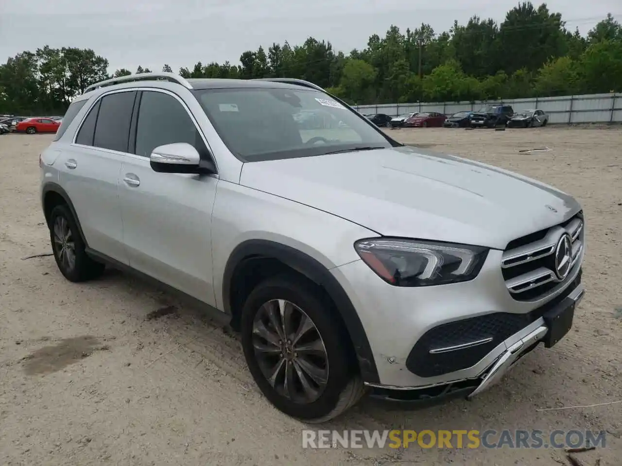 1 Photograph of a damaged car 4JGFB4KB3LA130567 MERCEDES-BENZ GLE-CLASS 2020