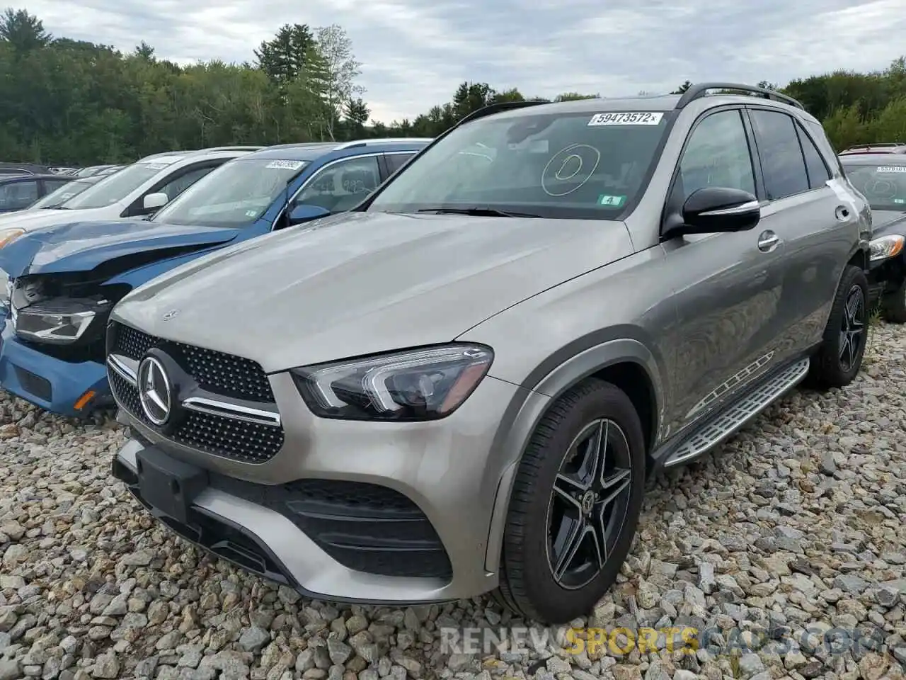 2 Фотография поврежденного автомобиля 4JGFB4KB3LA236842 MERCEDES-BENZ GLE-CLASS 2020