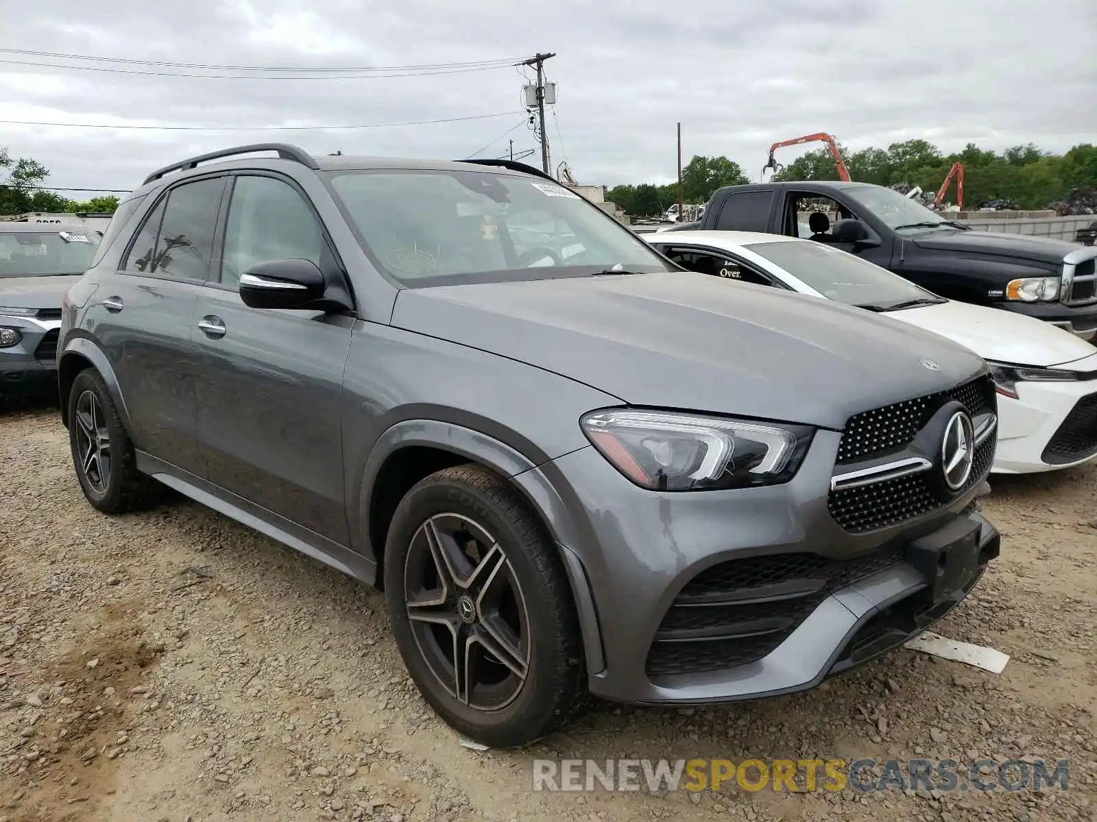 1 Photograph of a damaged car 4JGFB4KB4LA007585 MERCEDES-BENZ GLE-CLASS 2020