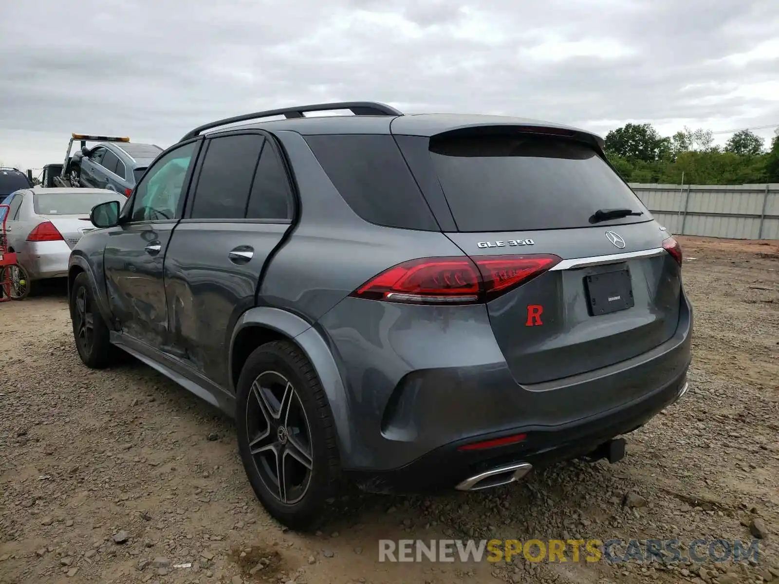 3 Photograph of a damaged car 4JGFB4KB4LA007585 MERCEDES-BENZ GLE-CLASS 2020