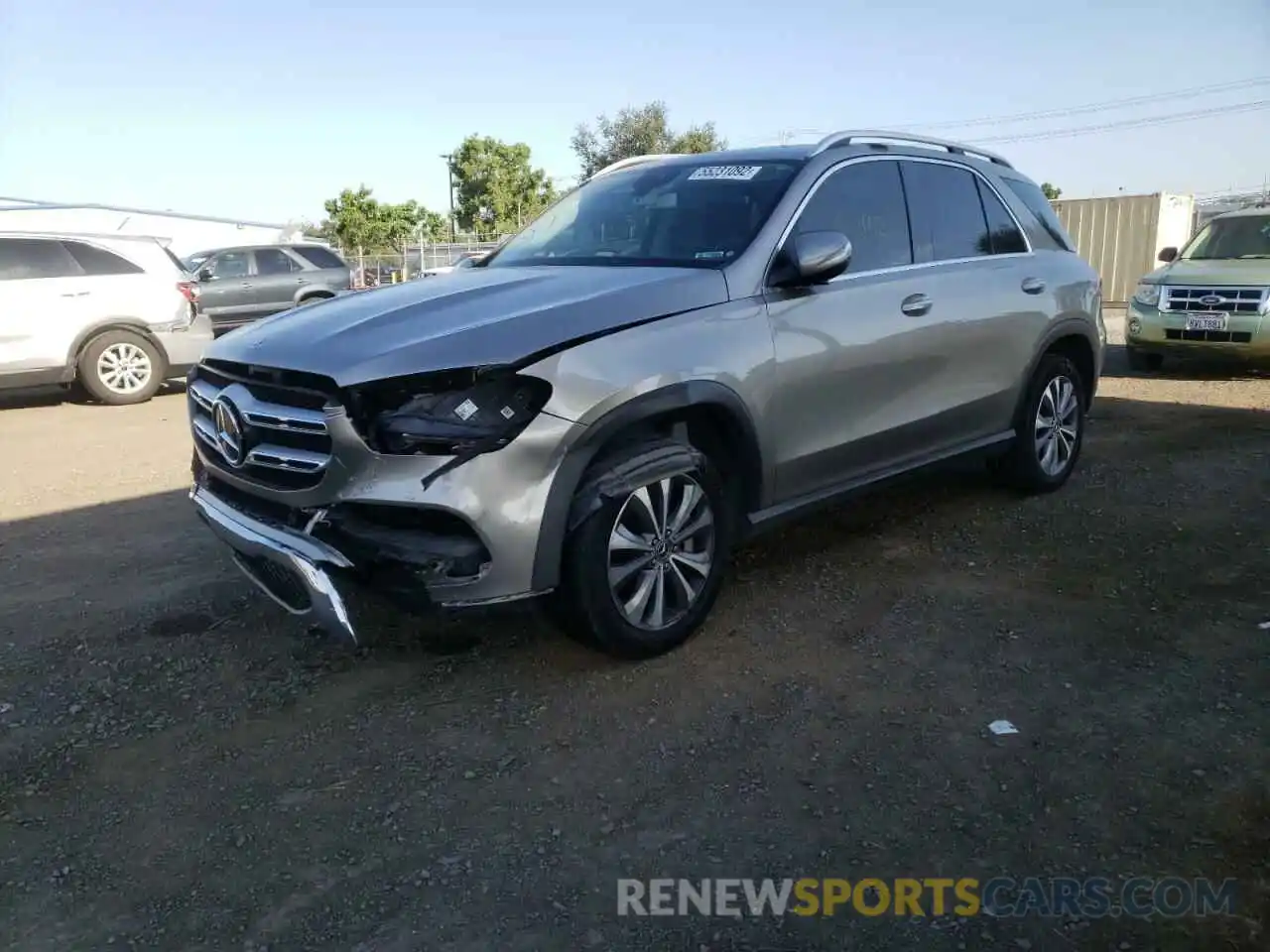 2 Фотография поврежденного автомобиля 4JGFB4KB4LA011166 MERCEDES-BENZ GLE-CLASS 2020