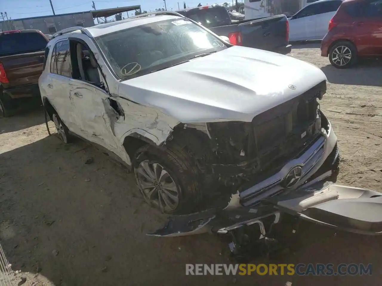 1 Photograph of a damaged car 4JGFB4KB4LA013127 MERCEDES-BENZ GLE-CLASS 2020