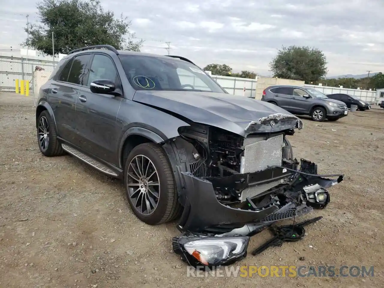 1 Photograph of a damaged car 4JGFB4KB4LA058939 MERCEDES-BENZ GLE-CLASS 2020