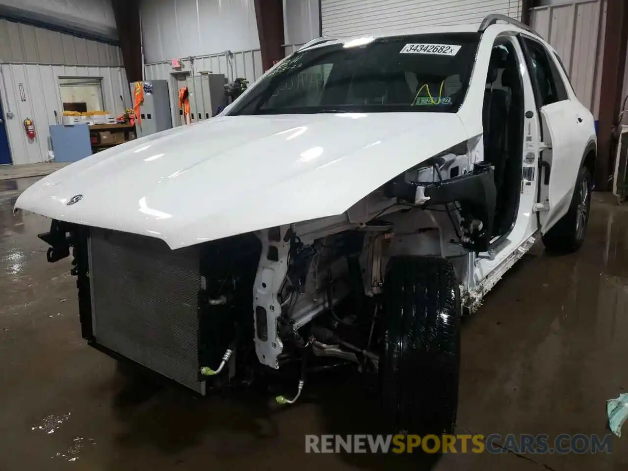 2 Photograph of a damaged car 4JGFB4KB4LA058942 MERCEDES-BENZ GLE-CLASS 2020