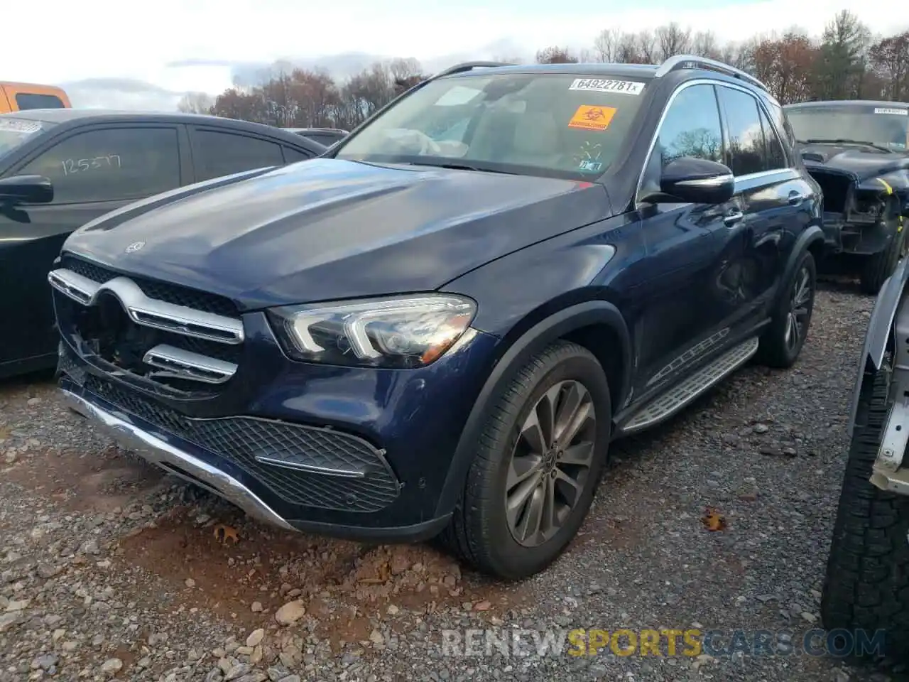 2 Photograph of a damaged car 4JGFB4KB4LA059704 MERCEDES-BENZ GLE-CLASS 2020