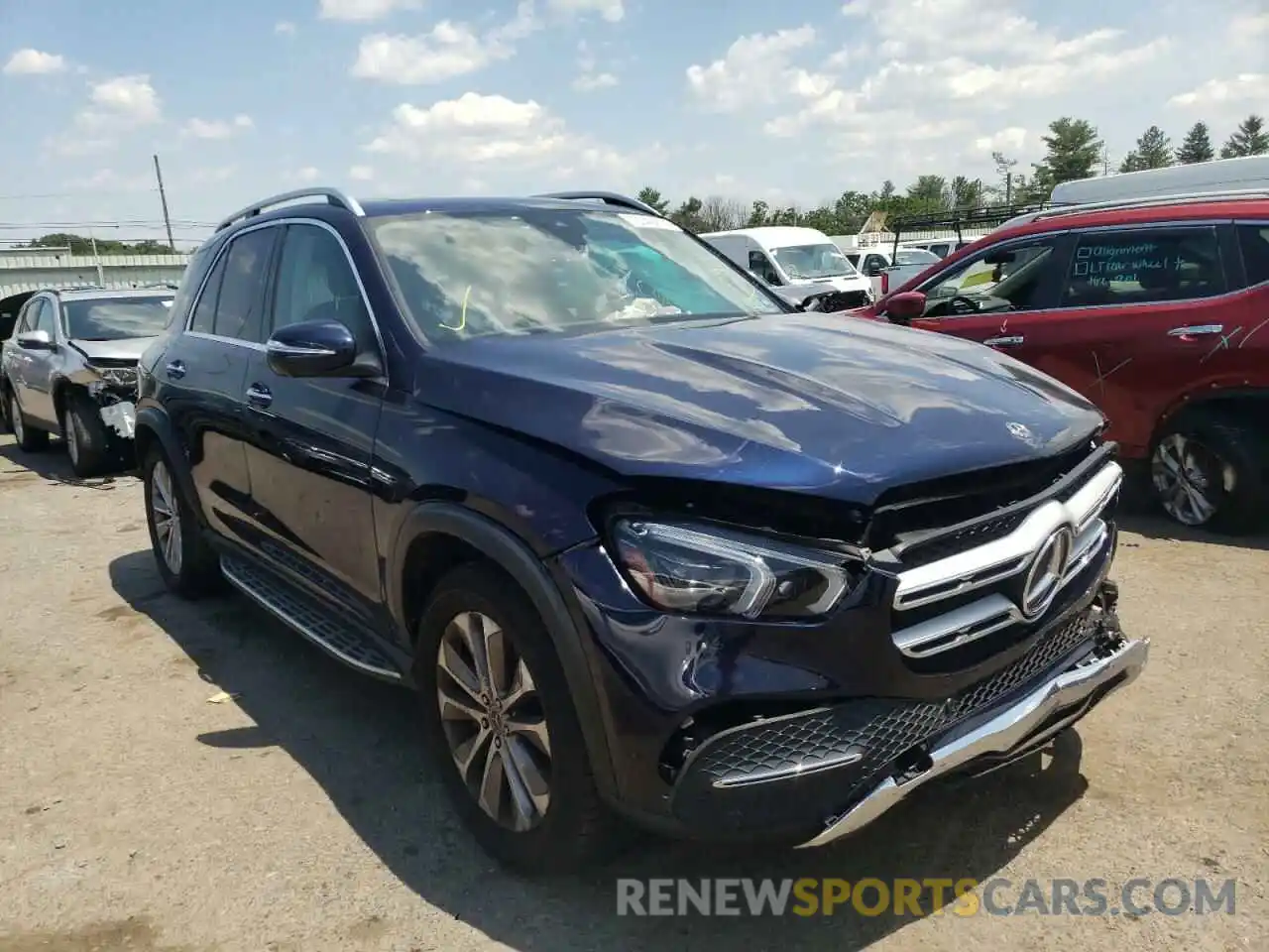 1 Photograph of a damaged car 4JGFB4KB4LA137124 MERCEDES-BENZ GLE-CLASS 2020