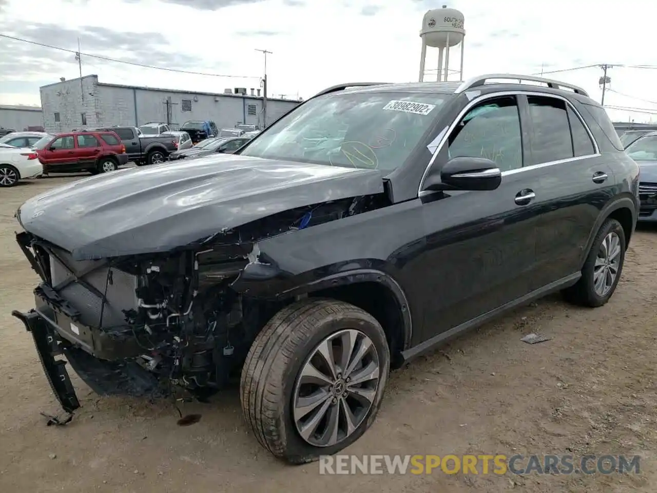 2 Photograph of a damaged car 4JGFB4KB4LA218821 MERCEDES-BENZ GLE-CLASS 2020