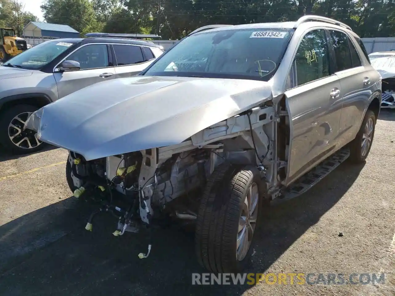 2 Photograph of a damaged car 4JGFB4KB6LA024355 MERCEDES-BENZ GLE-CLASS 2020