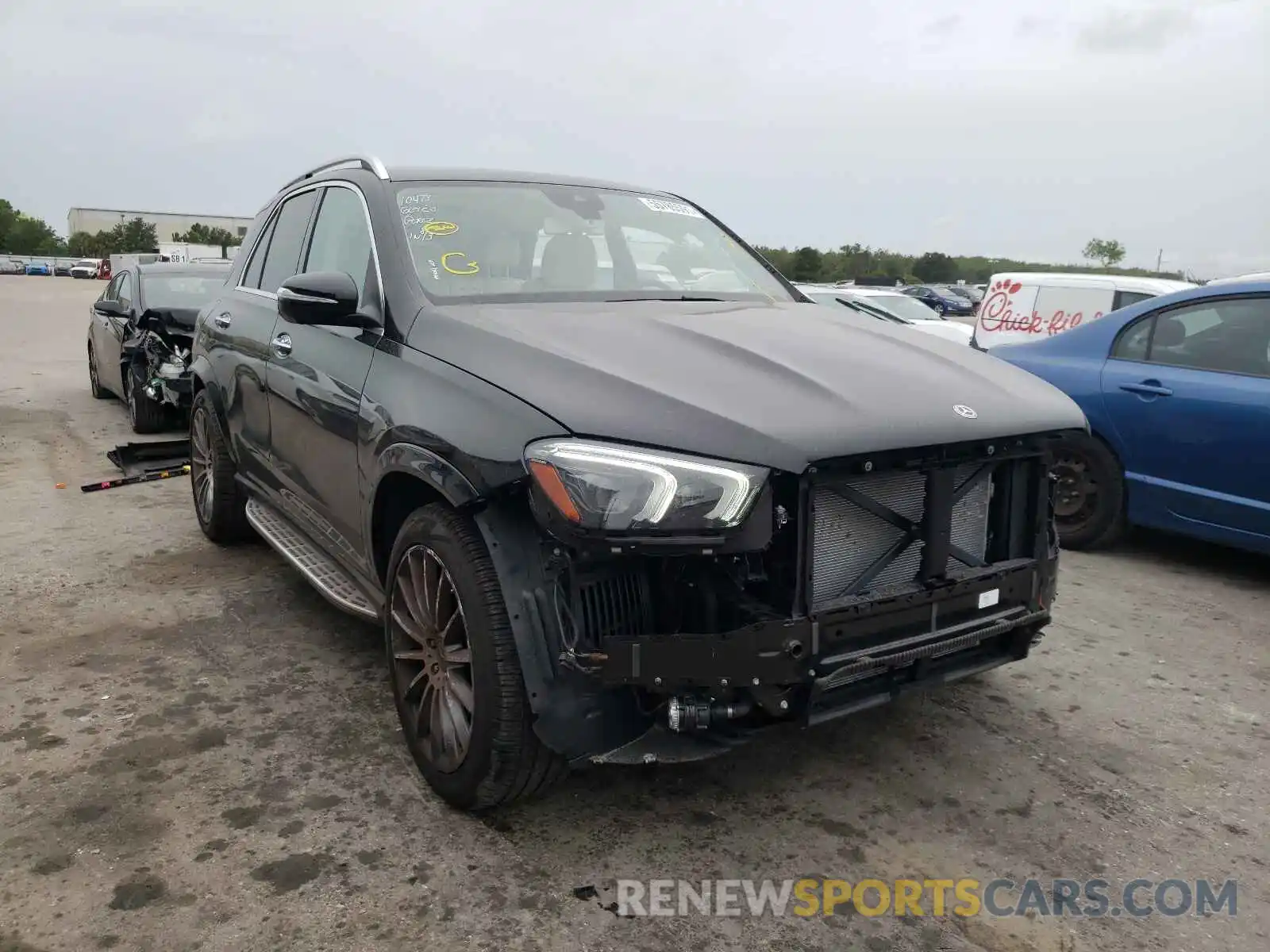 1 Photograph of a damaged car 4JGFB4KB6LA150263 MERCEDES-BENZ GLE-CLASS 2020