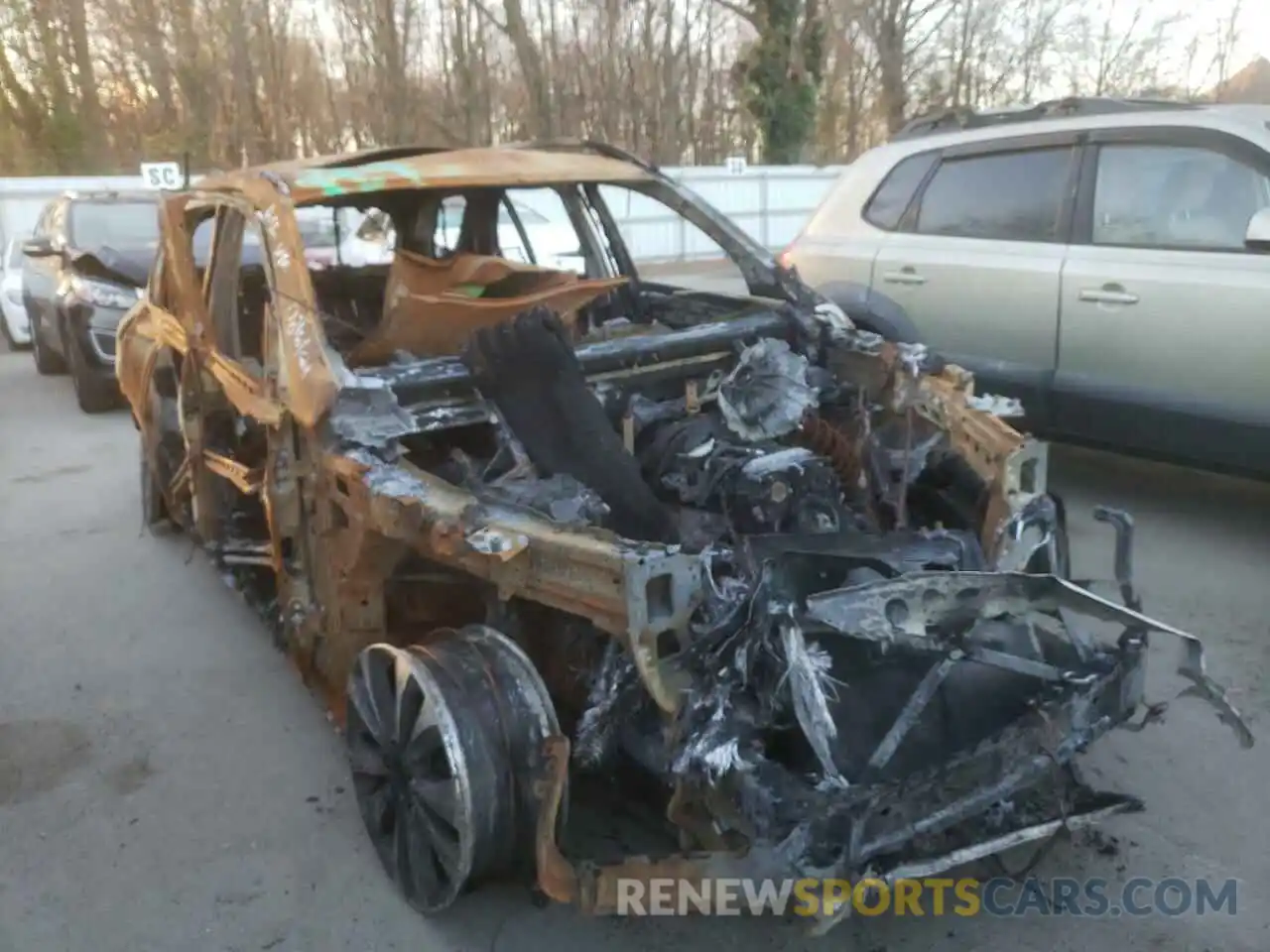 1 Photograph of a damaged car 4JGFB4KB6LA151476 MERCEDES-BENZ GLE-CLASS 2020