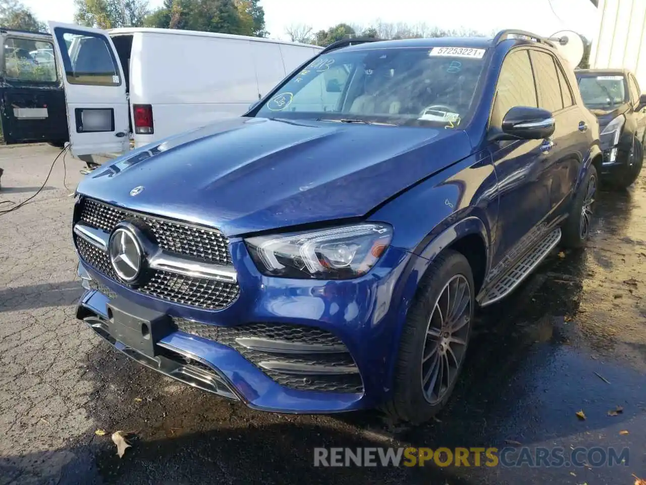 2 Photograph of a damaged car 4JGFB4KB6LA160503 MERCEDES-BENZ GLE-CLASS 2020