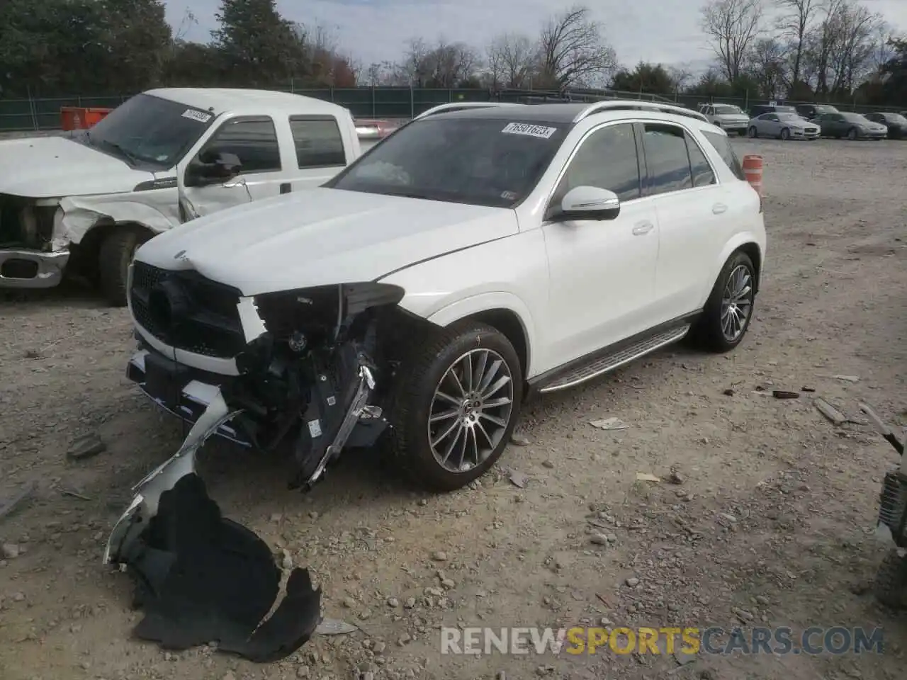 1 Photograph of a damaged car 4JGFB4KB6LA190682 MERCEDES-BENZ GLE-CLASS 2020