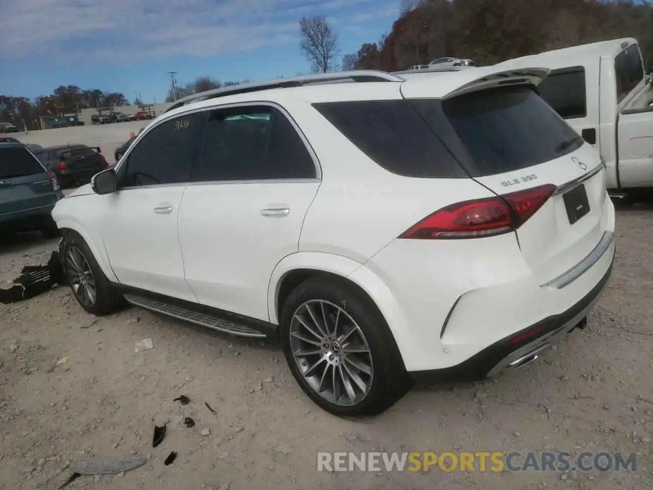 2 Photograph of a damaged car 4JGFB4KB6LA190682 MERCEDES-BENZ GLE-CLASS 2020