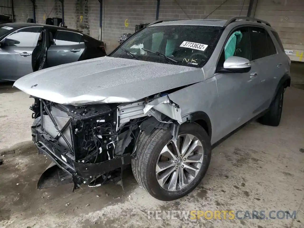 2 Photograph of a damaged car 4JGFB4KB6LA212325 MERCEDES-BENZ GLE-CLASS 2020